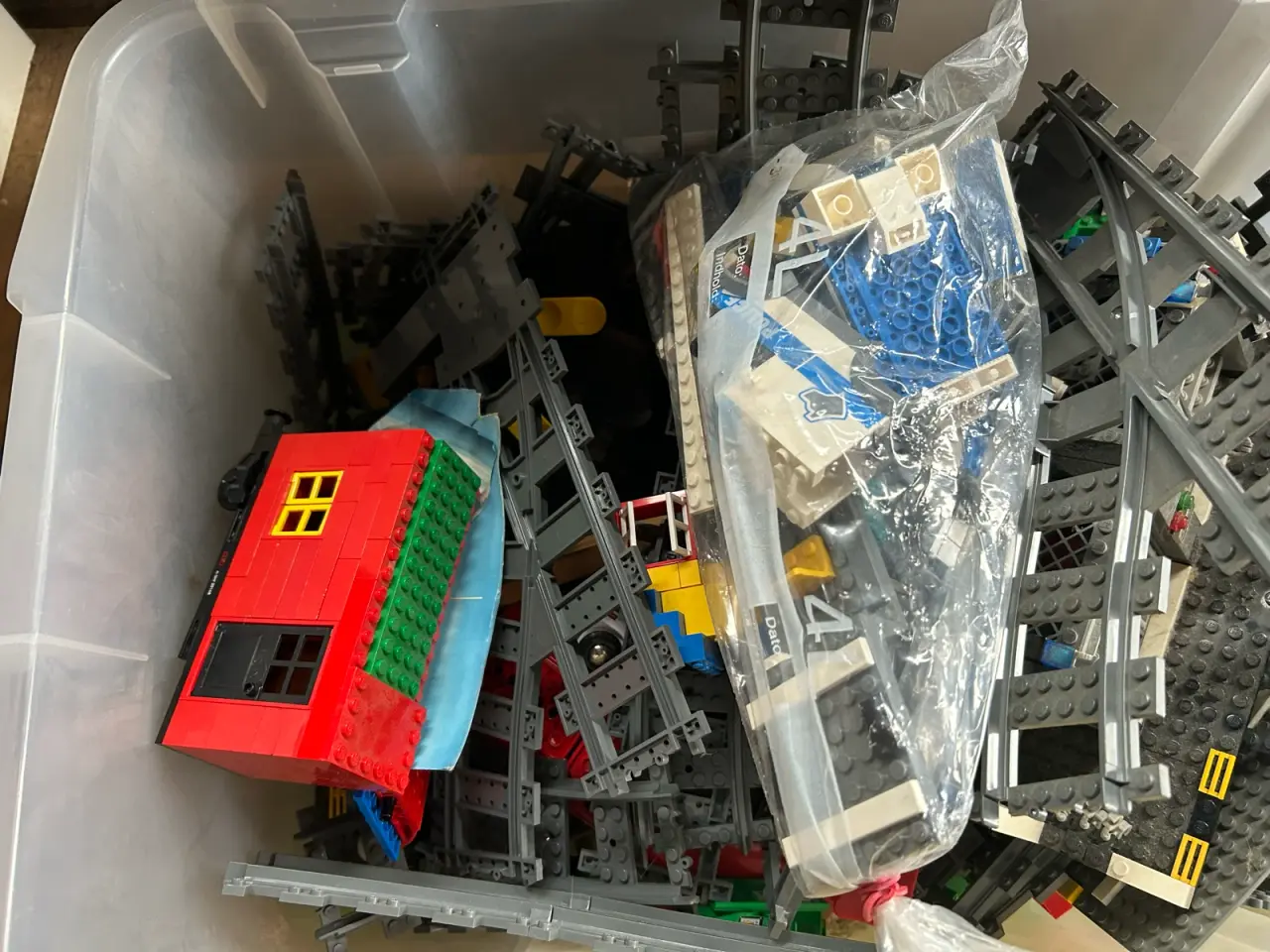 Billede 4 - Blandet lego klodser