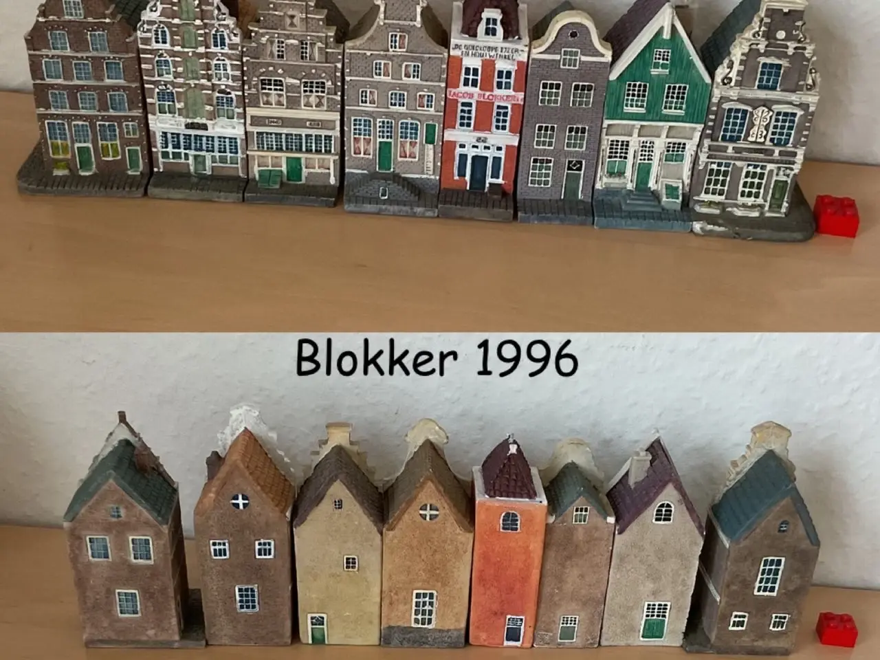 Billede 1 - Hollandske kanalhuse. Vintage samlerobjekt 