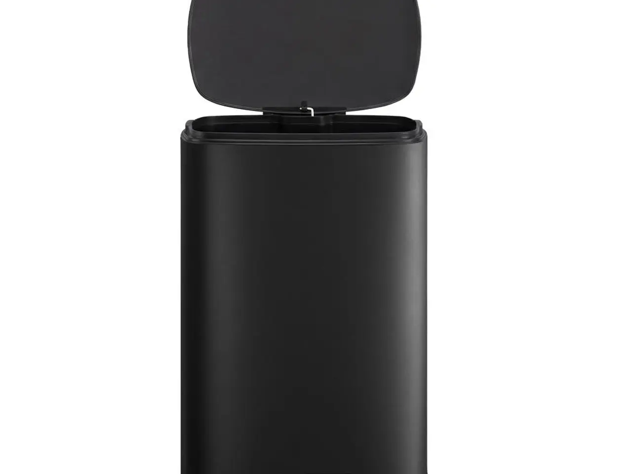 Billede 2 - Køkkenaffaldsspand 50 l med soft close og pedal - sort
