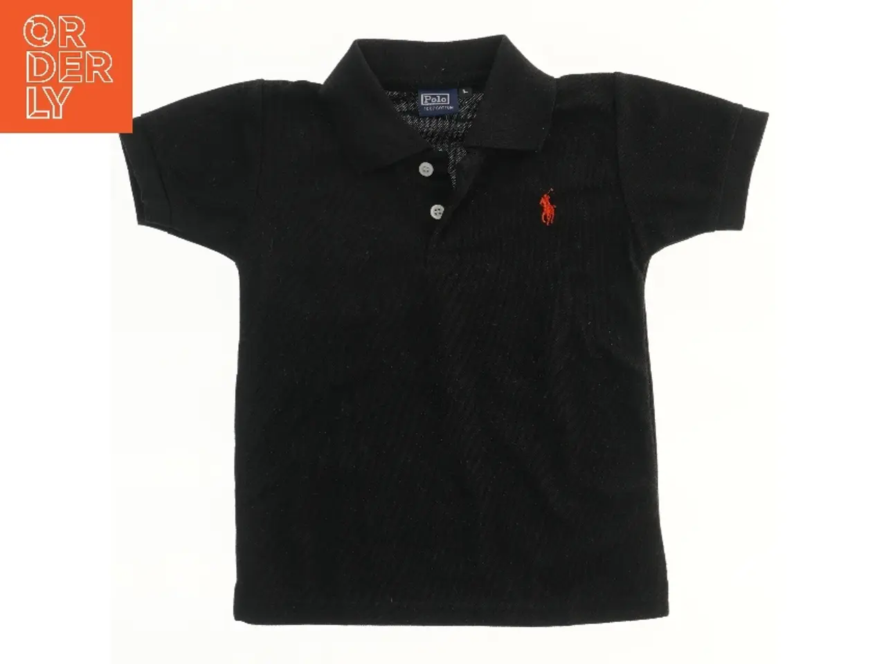 Billede 1 - Sort Polo T-shirt fra Polo (str. 110)