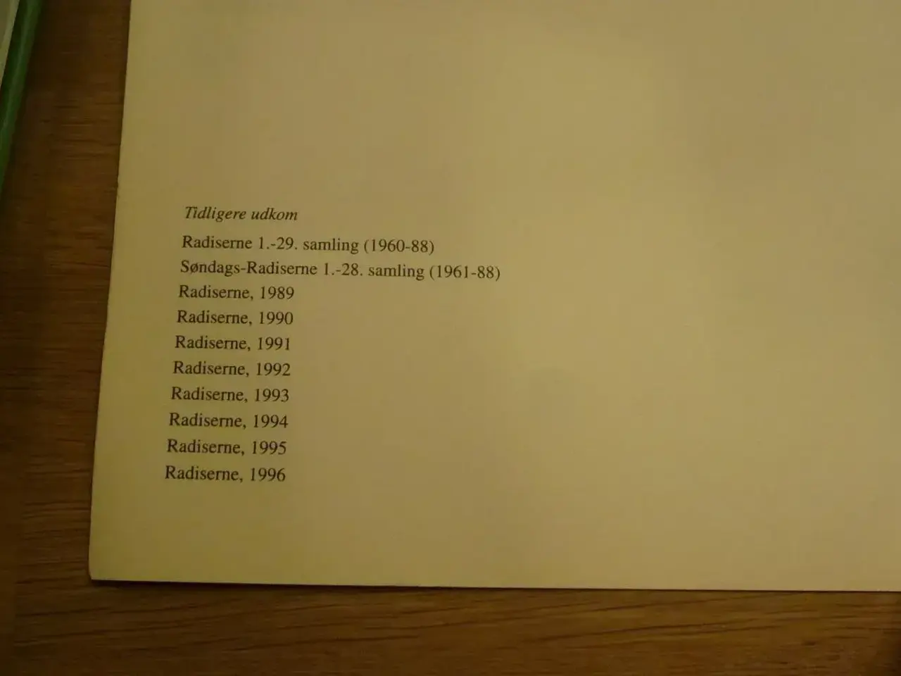 Billede 4 - Radiserne 1997