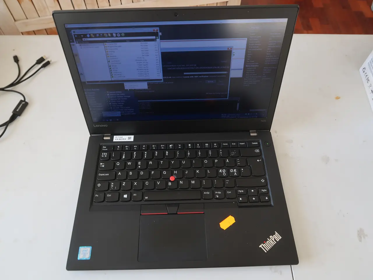 Billede 1 - Bærbar computer LENOVO T470