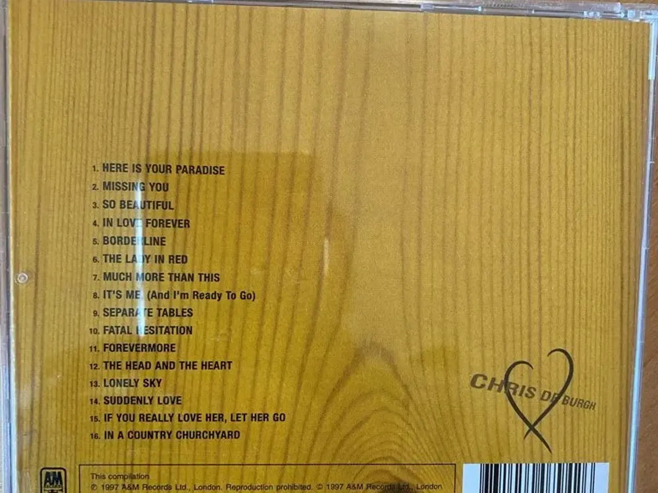 Billede 2 - Chris De Burgh - The Love songs