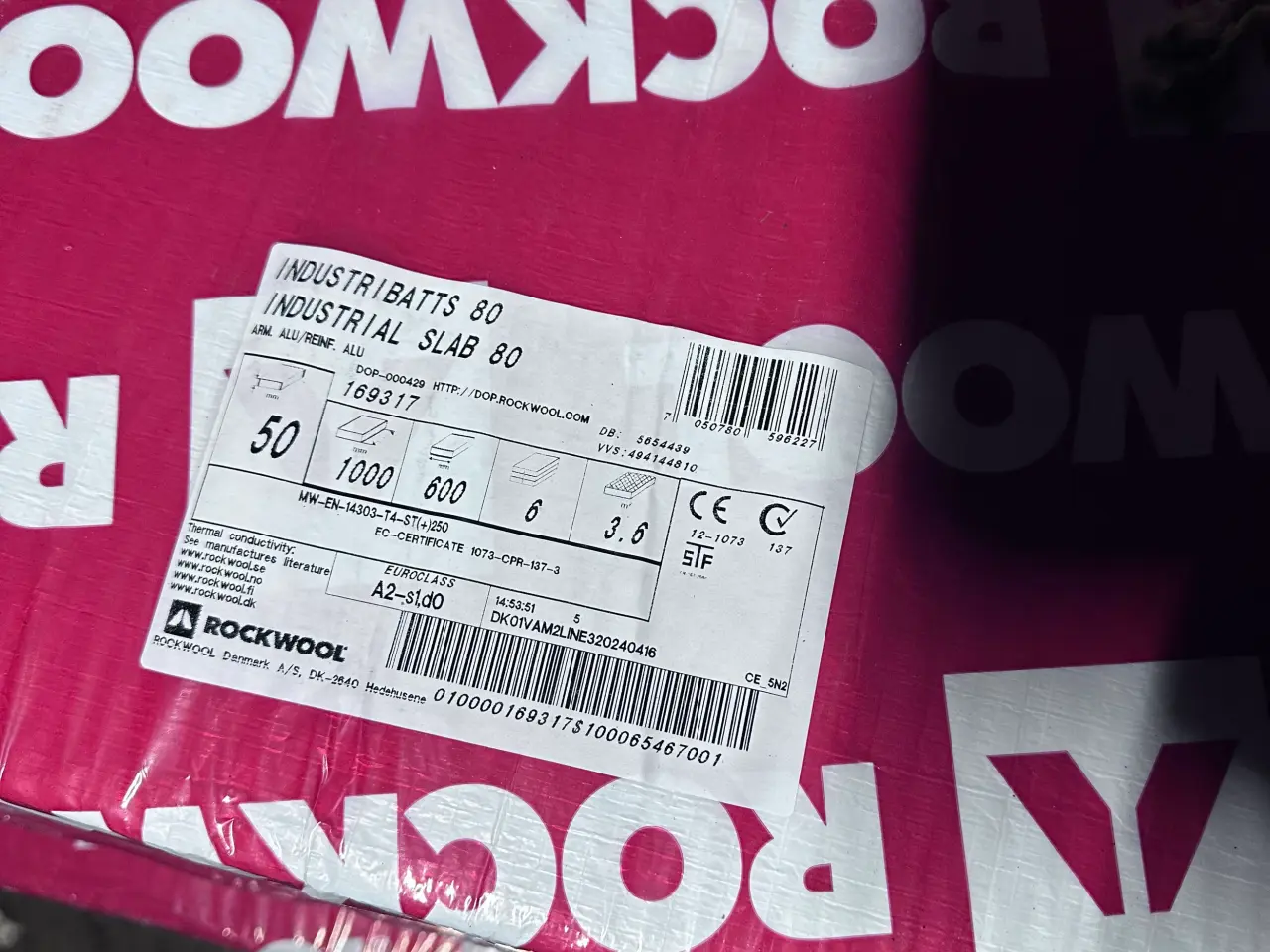 Billede 11 - Isover og Rockwool isoleringsmateriale