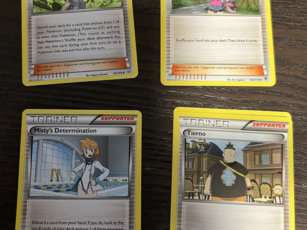 Billede 3 - Pokemon trainer kort - item og supporter