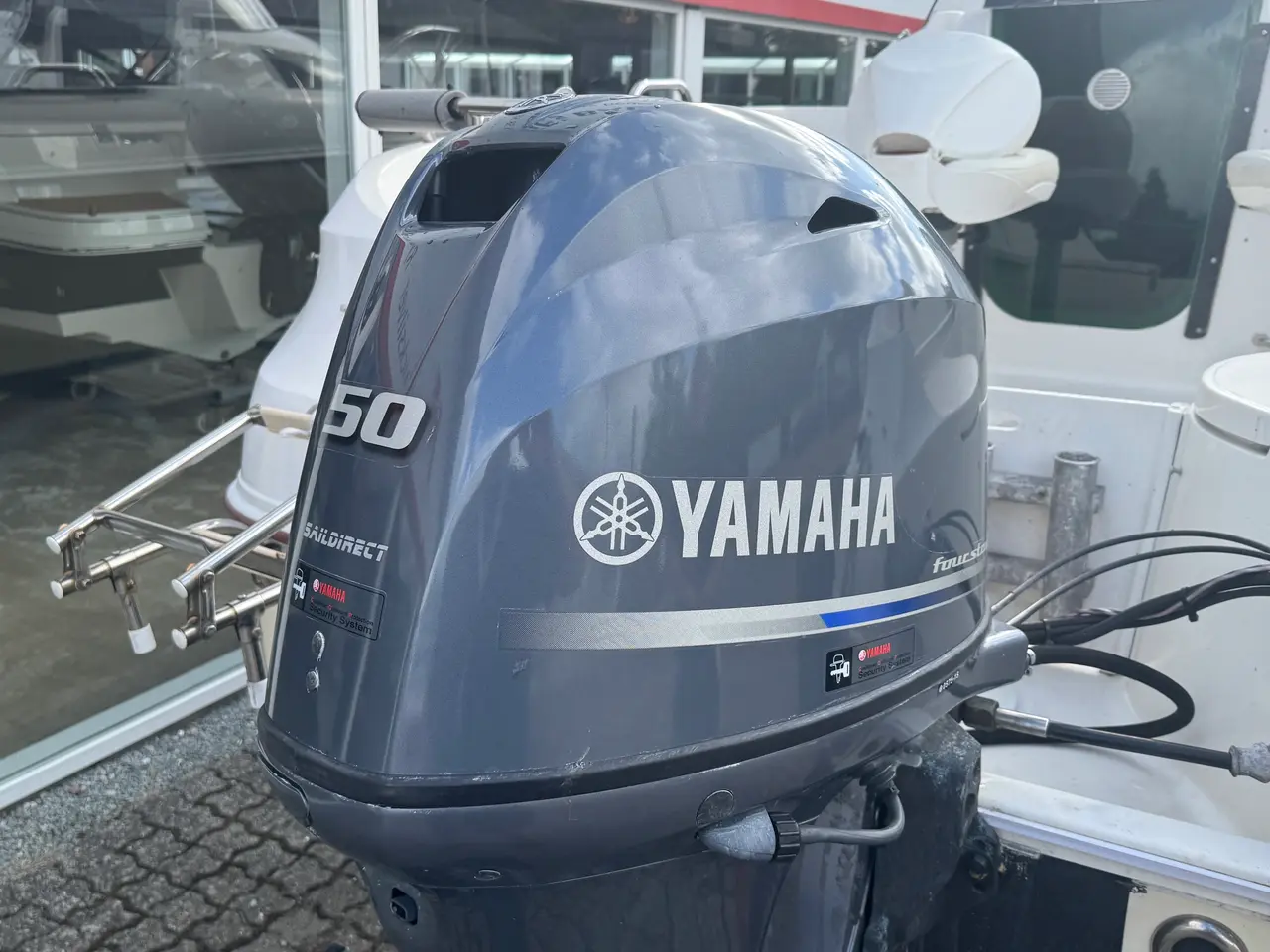Billede 5 - 470 Cruiser med 50 hk Yamaha-EFI F50 4 takt og 161000B Brenderup bådtrailer