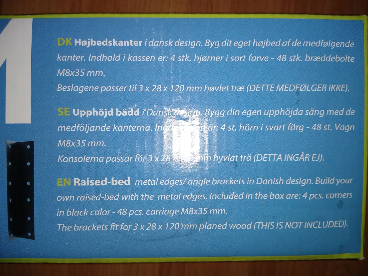 Billede 1 - Højbede kanter