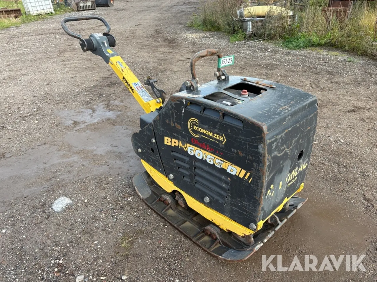 Billede 3 - Pladevibrator Bomag BPR 60/65 D/E - vendbar vibratorplade