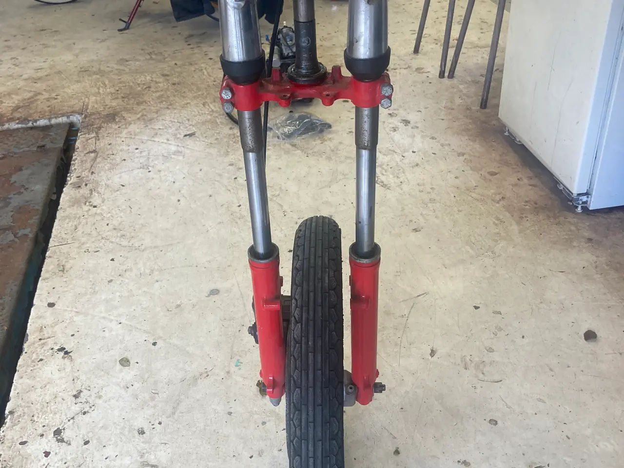 Billede 3 - forgaffel med 18"hjul og bremser 