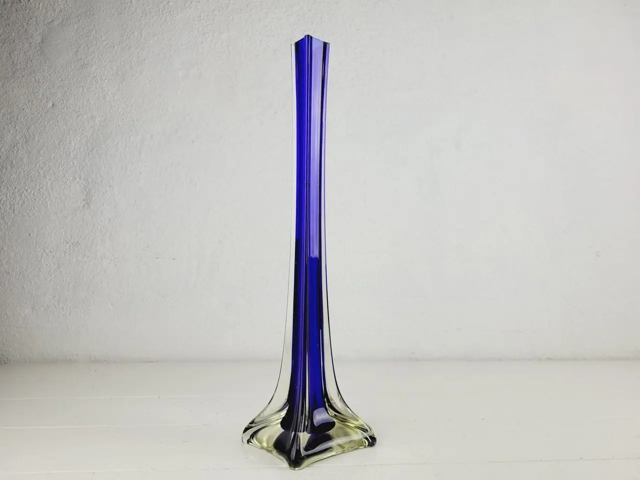 Billede 7 - ⭐️ Solifleur Vase fra 1970'erne i Strålende Blå