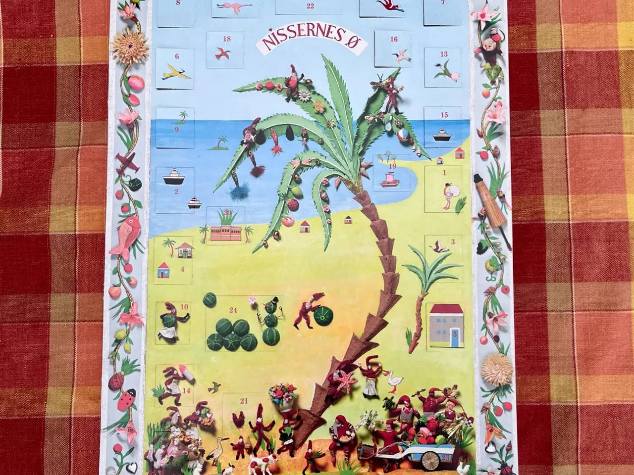 Billede 2 - Børnenes U-landskalender 2008 – Nissernes Ø & Jule