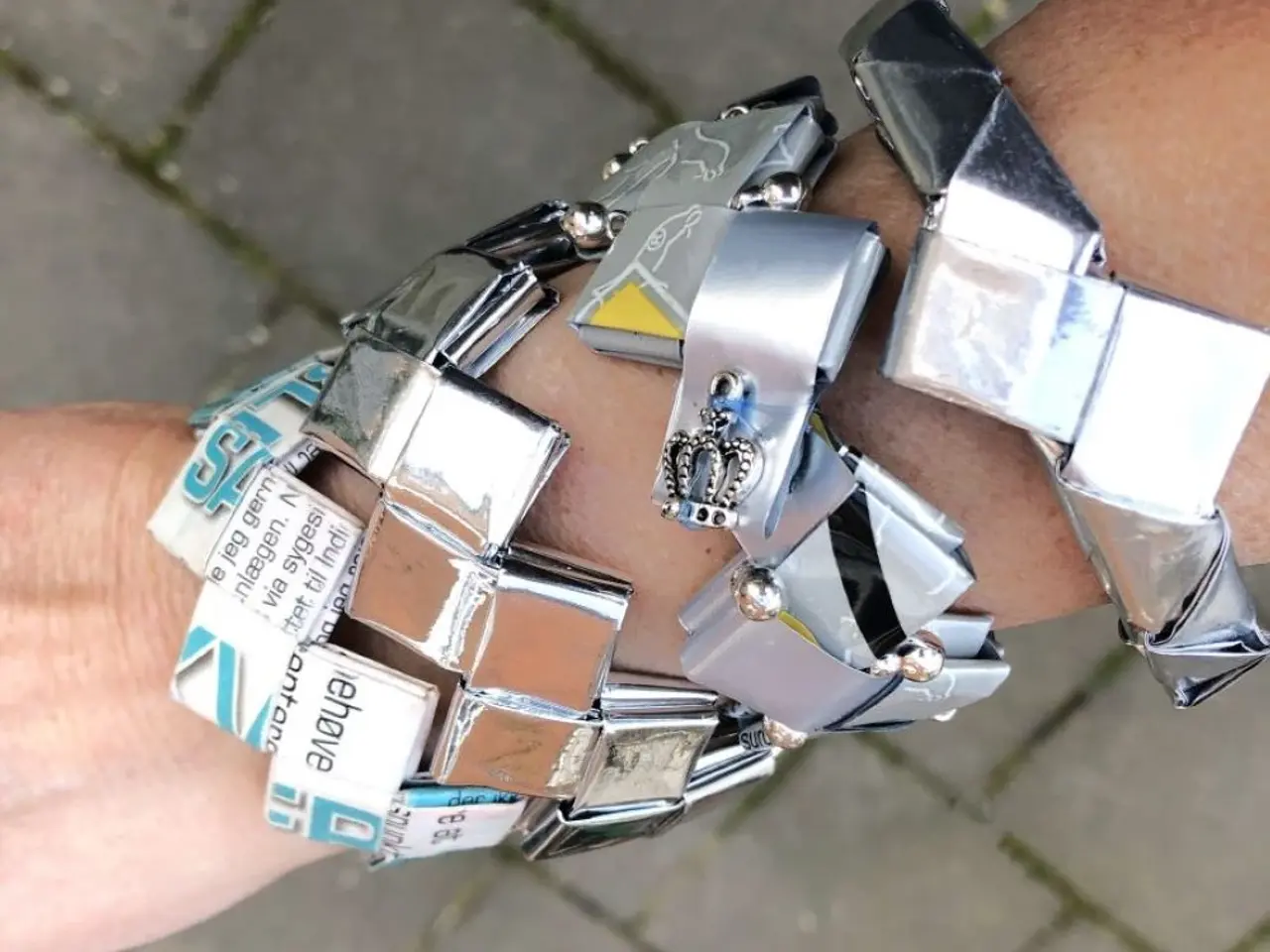 Billede 8 - HÅNDLAVEDE ARMBÅND - genbrug og bæredygtig