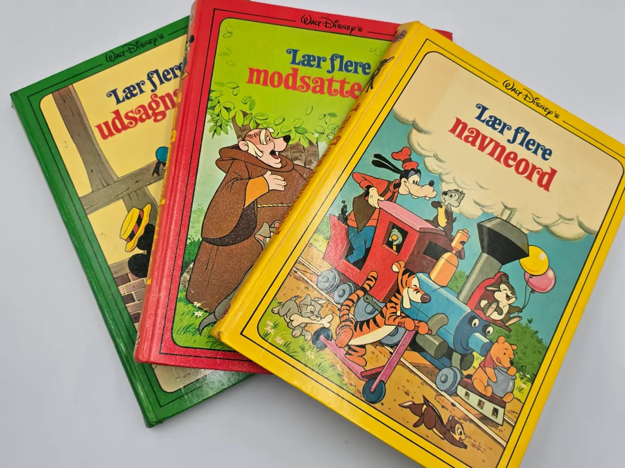 Billede 1 - 3 stk. Disney bøger fra 70'erne sælges samlet