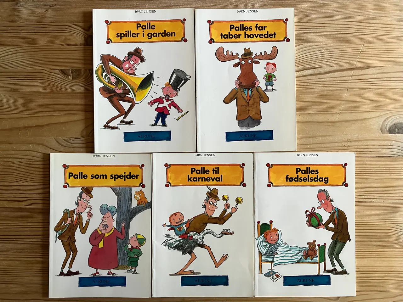 Billede 1 - 5 Palle bøger, af Jørn Jensen