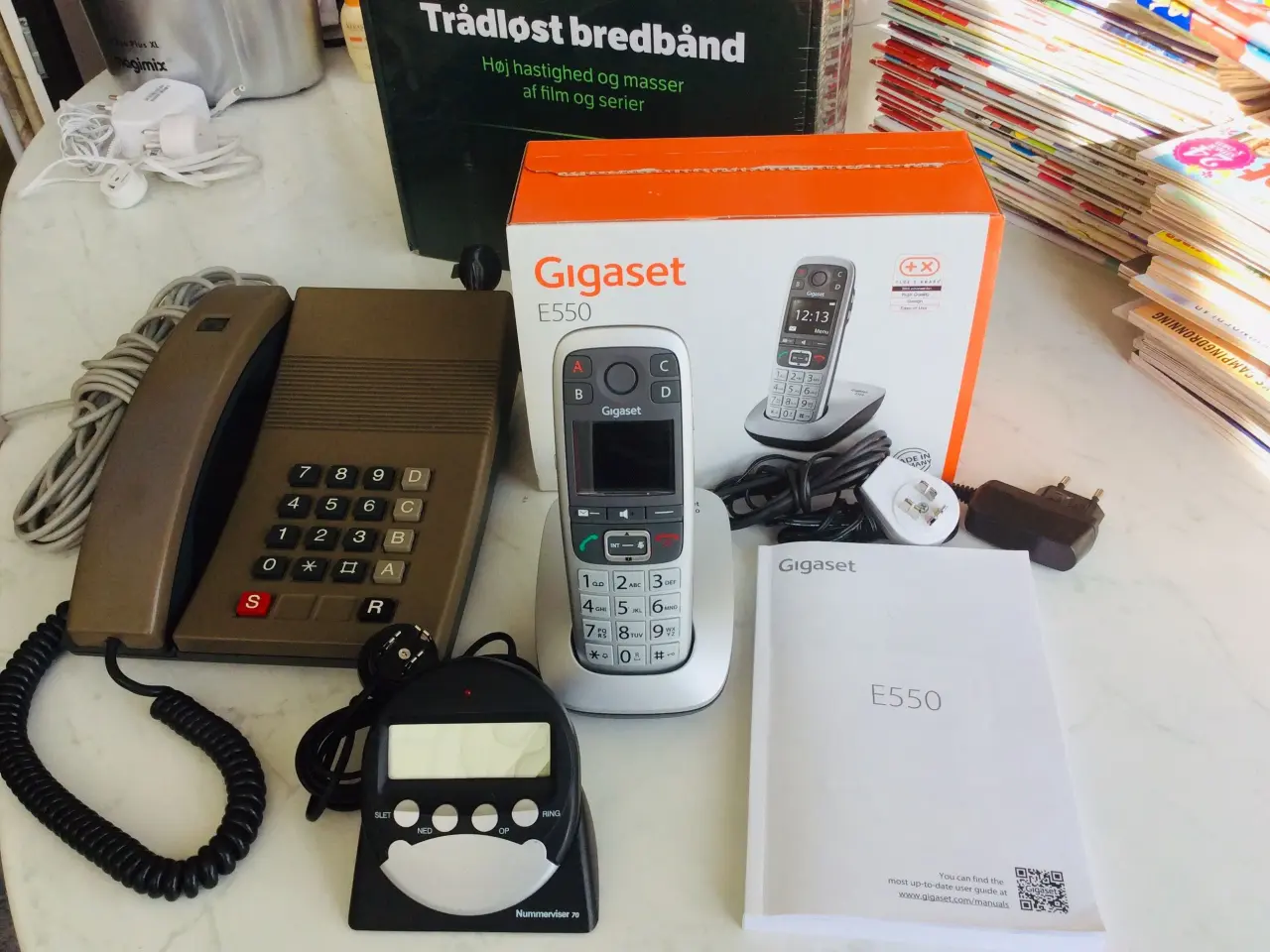 Billede 2 - Ny Flytbar & Fastnettelefon.