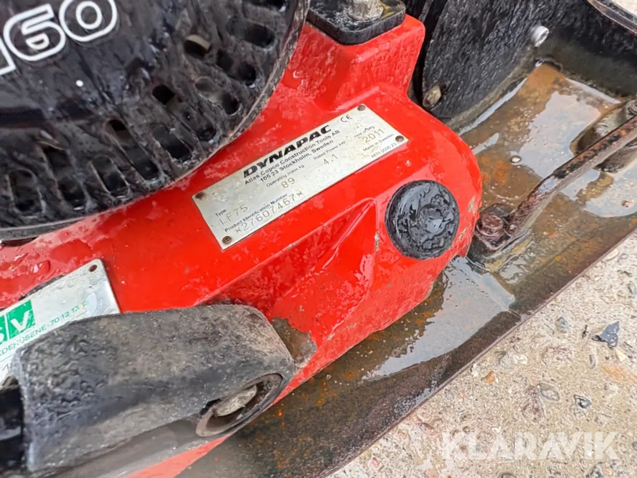 Billede 12 - Pladevibrator Dynapac LF75