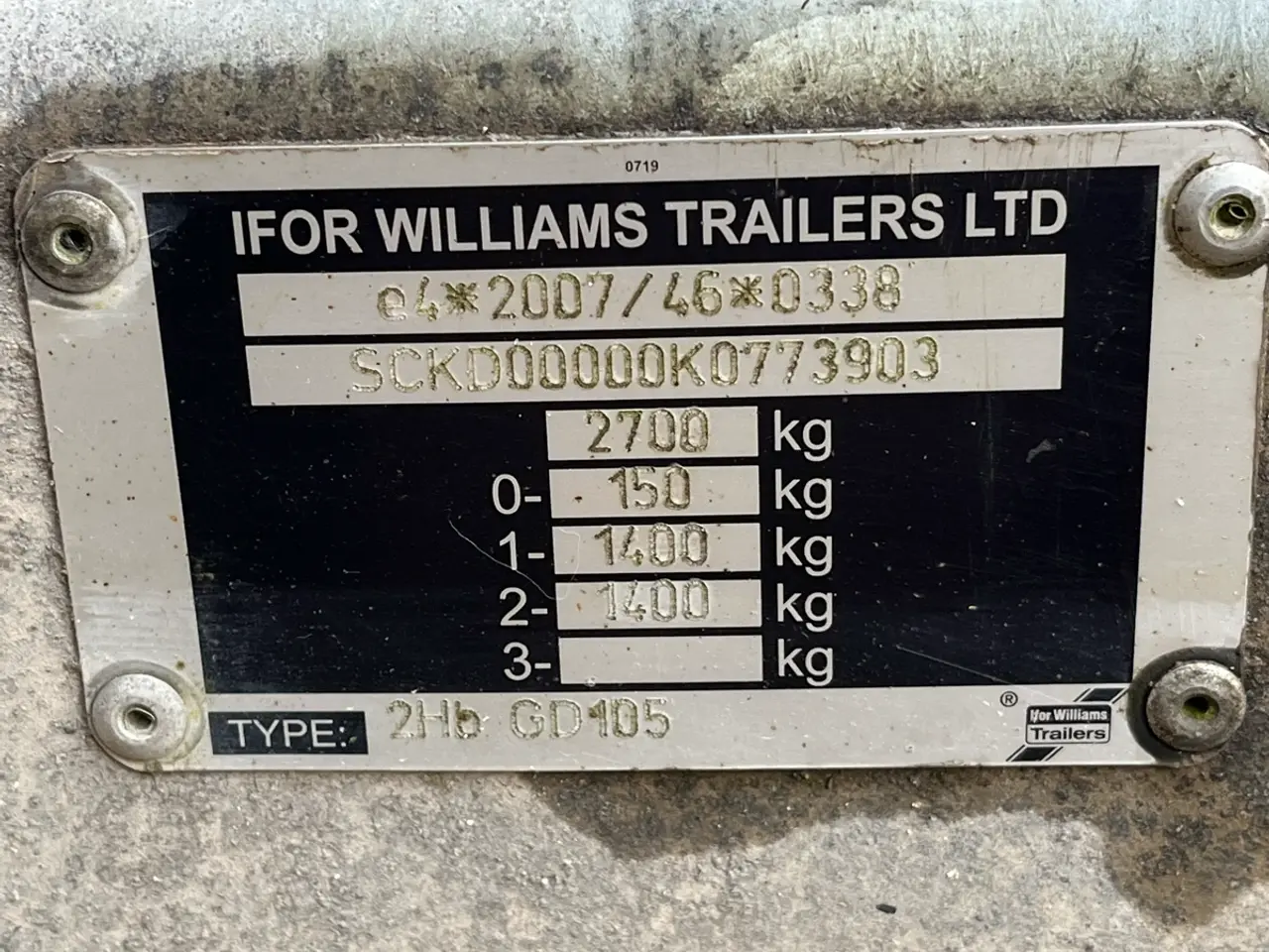 Billede 4 - Ifor Williams trailer 