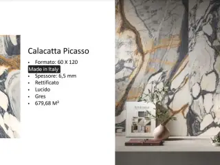 CALACATTA PICASSO 60X120 CM 