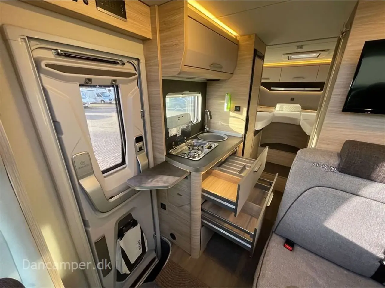 Billede 19 - 2024 - Knaus Van Ti Plus 650 MEG "VW" Platinum Selection   Kommissionsbil! Autocamperen for den der ikke kan nøjes. Automatgear, adaptiv fartpilot, luftundervogn m.m.m.