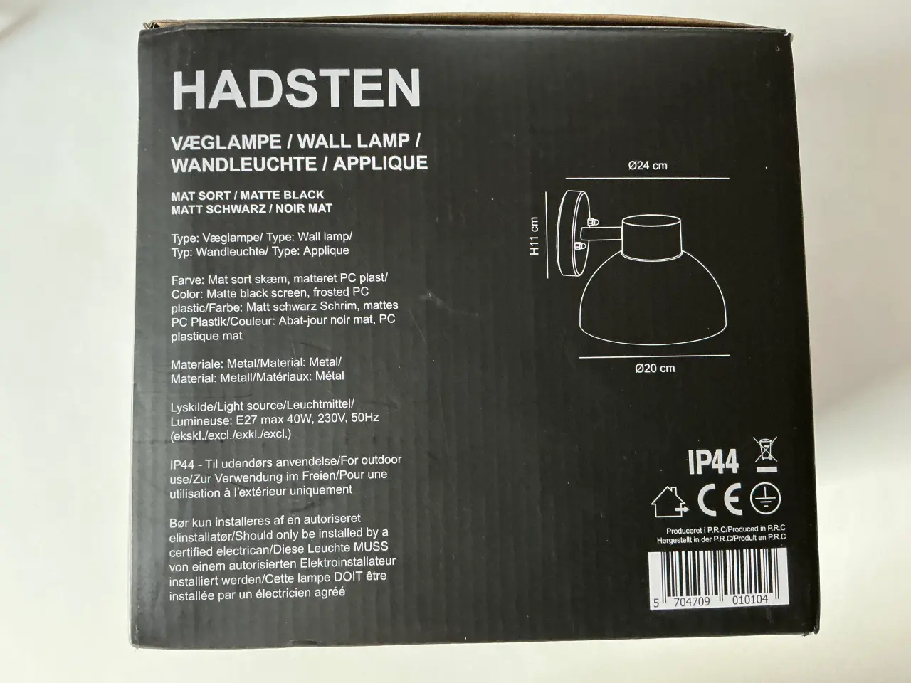 Billede 4 - Udendørs Hadsten lampe