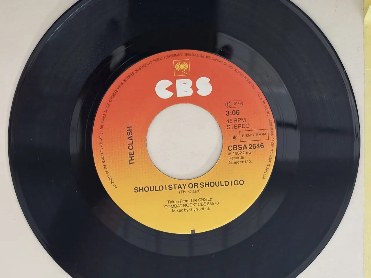 Billede 8 - The Clash – 3 vinyludgivelser – LP, single og maxi