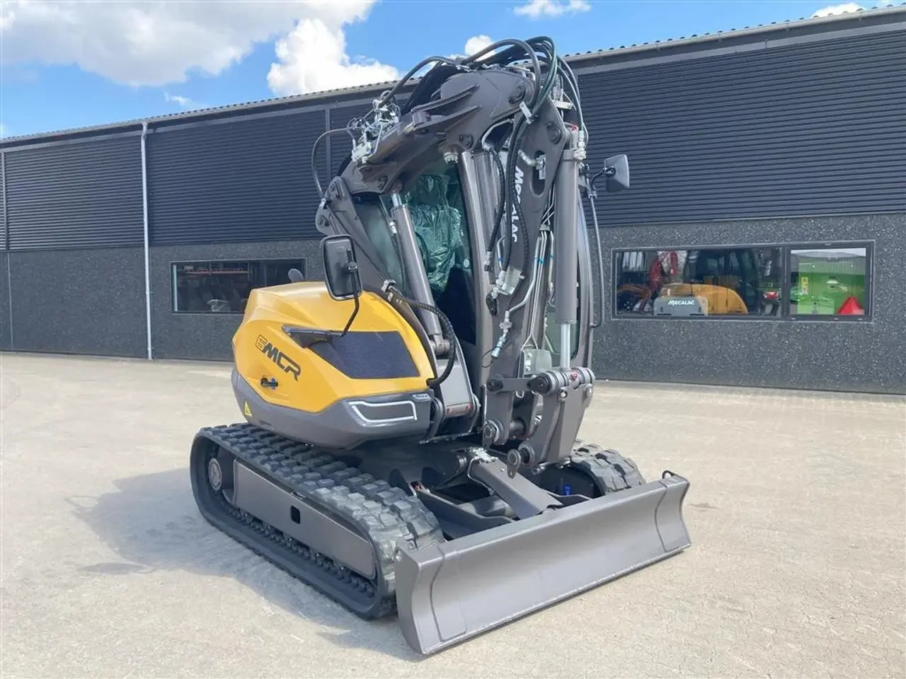 Billede 1 - Mecalac 6 MCR 6 tons kompact minigraver på gu.bånd