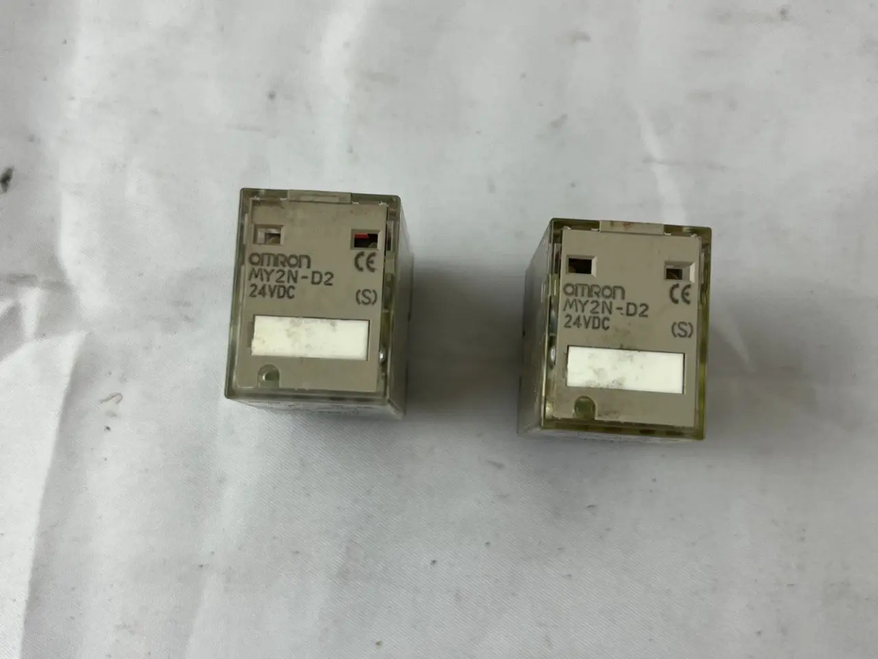 Billede 3 - Omron MY2N-D2 relæ 24V DC DPDT Plug‑In – parti of