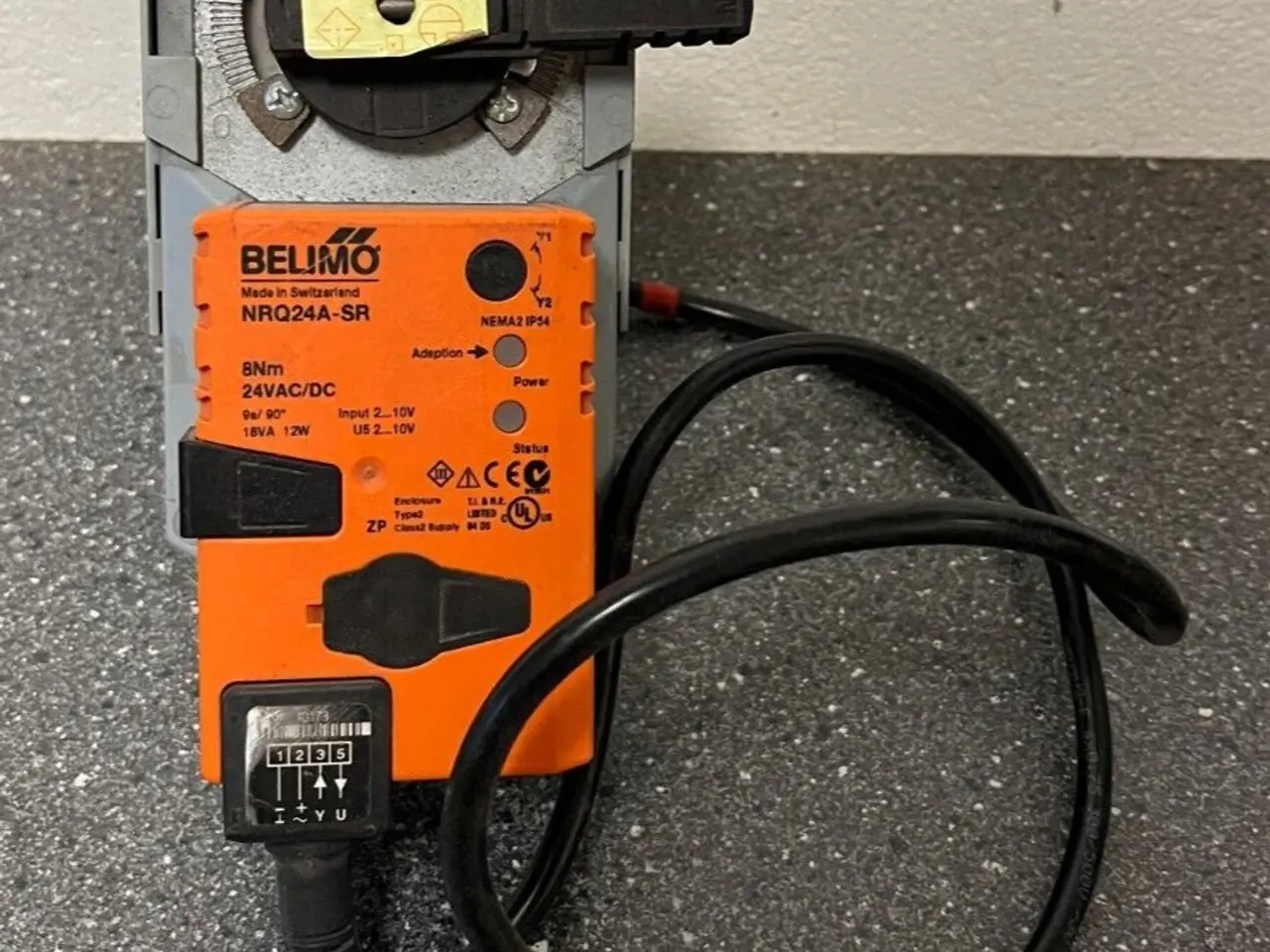 Billede 1 - Belimo NRQ24A-SR Rotary Actuator med ventil 8Nm