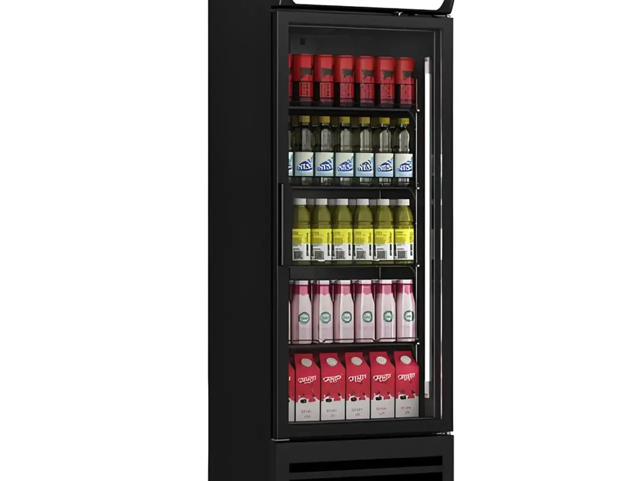 Billede 1 - Sort Display Køleskab 375 L med Ventileret