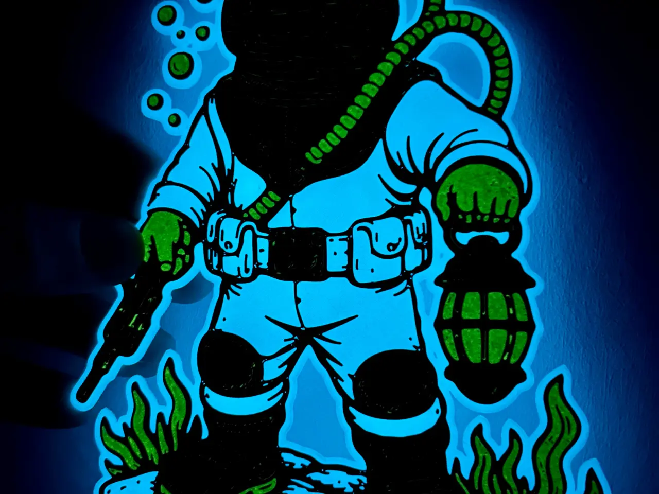 Billede 10 - Skab glæde på børneværelsets vægge (Glow in Dark)