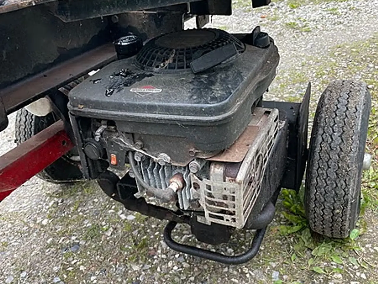 Billede 5 - Udlejes – MTD LS 550 brændekløver, 25 tons