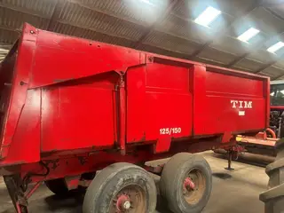 Tim 12,5 tons tipvogn med Amerikaner bagsmæk