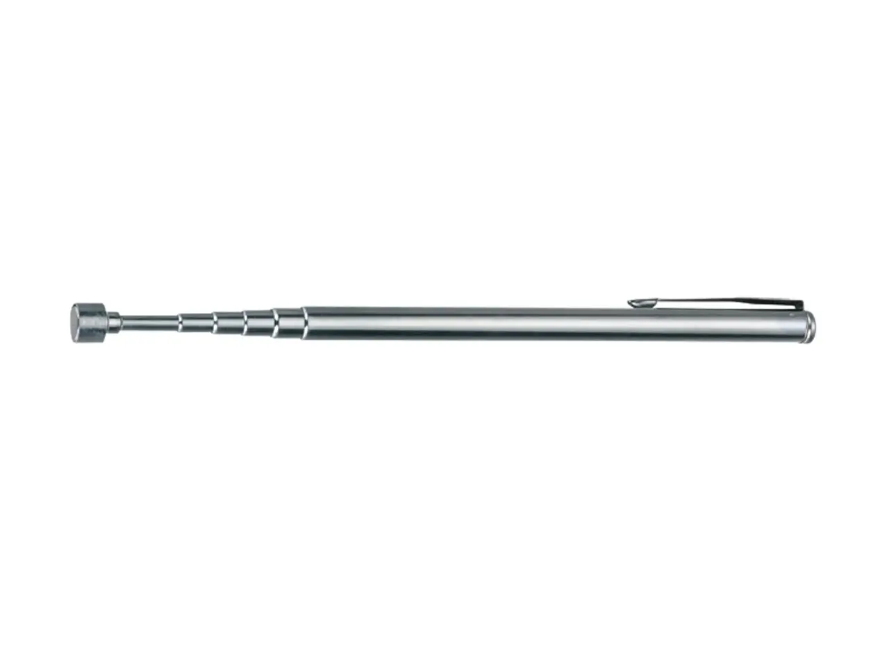 Billede 1 - Teleskop magnet Ø13 mm hoved med lommeclips L=138-600 mm (6,4 N)