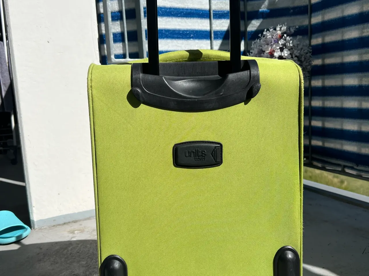 Billede 4 - Units kabinekuffert stof lime grøn unisex