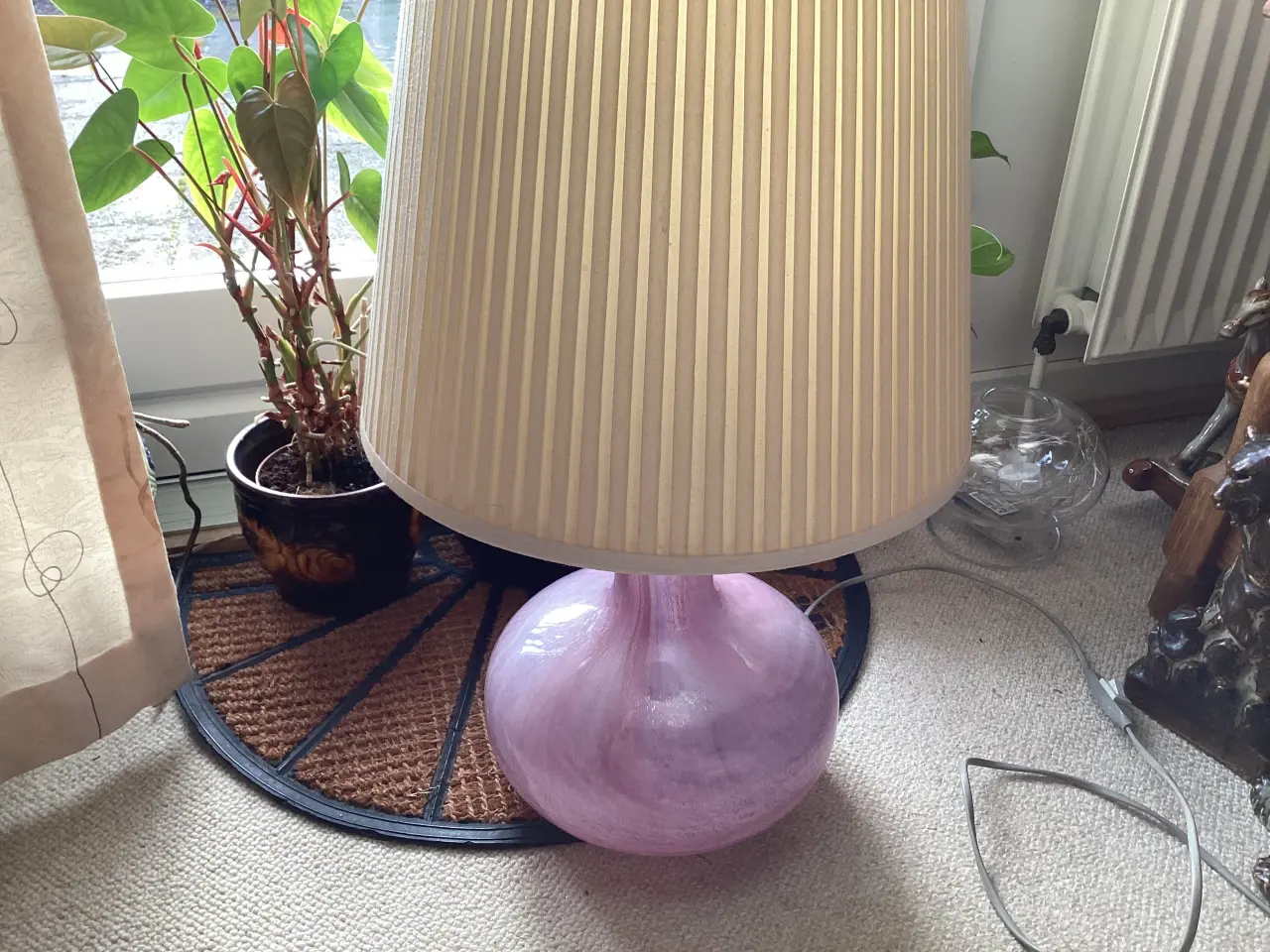 Billede 3 - Holmegårds gulvlampe glas