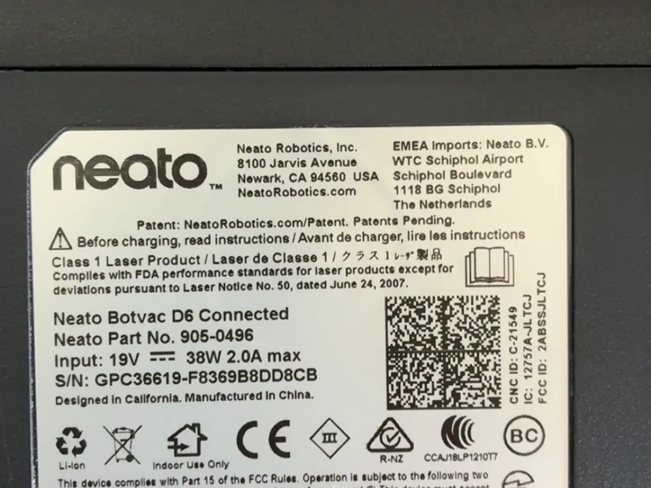Billede 5 - Neato D6 robotstøvsuger