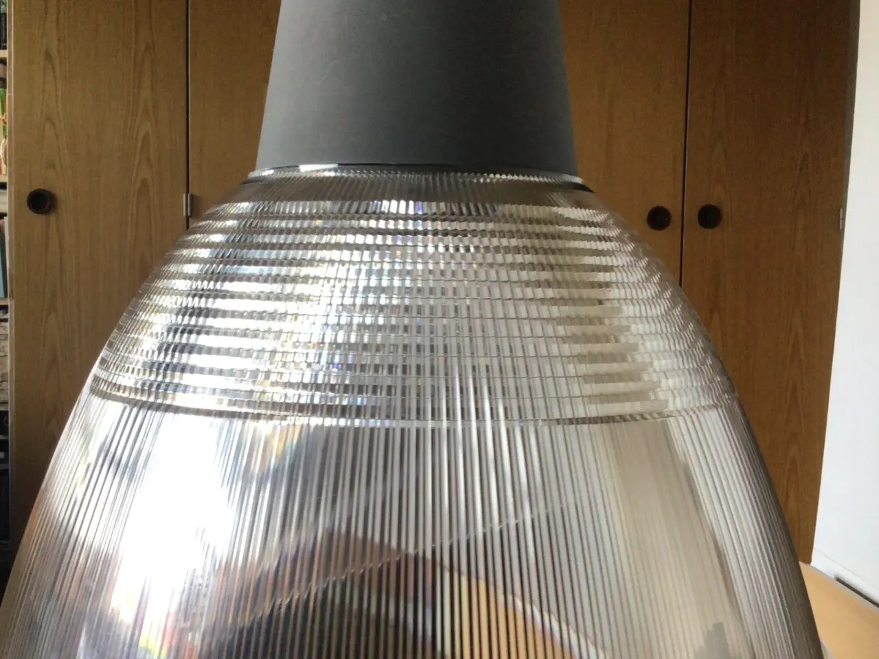 Billede 1 - Værksteds lampe/acryl pendel