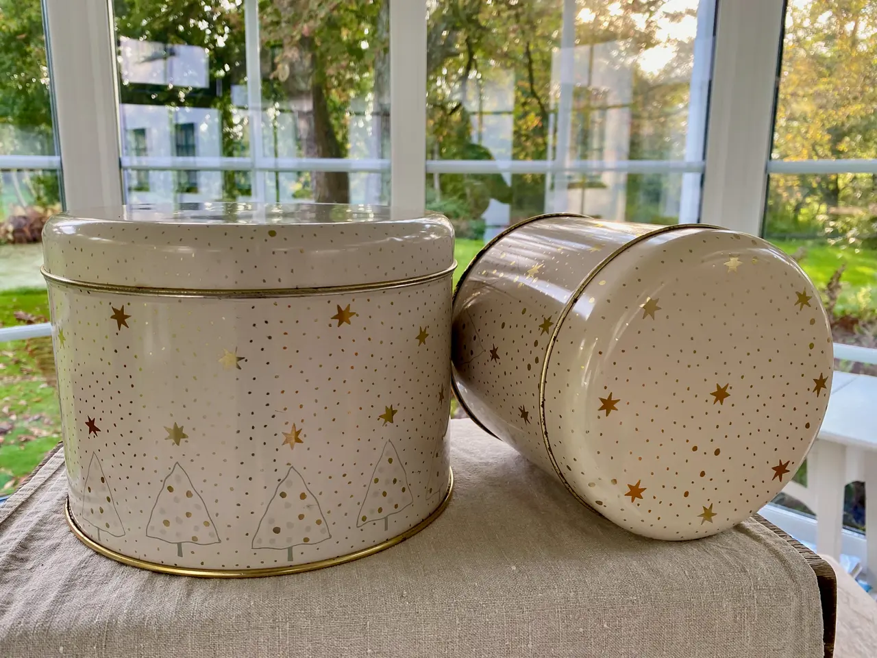 Billede 5 - Sødahl julekagedåser, Vintage kagedåser, Dåser