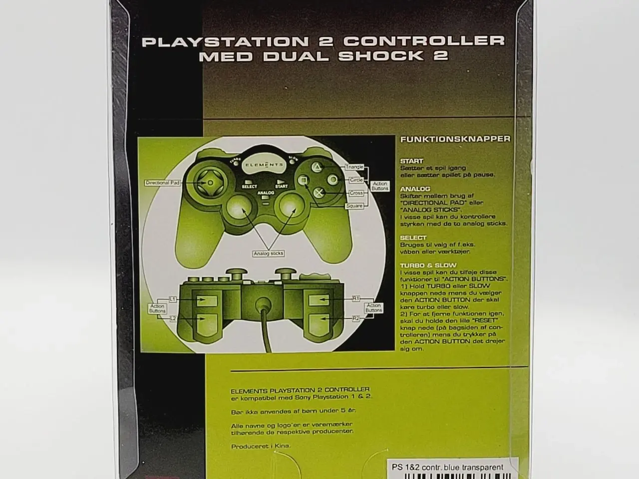Billede 3 - ⭐️- Playstation 2 Controller - Ny i æske