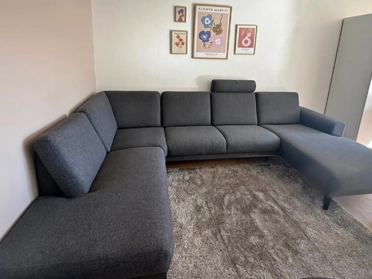 Billede 4 - Chaiselong sofa mørkegrå 