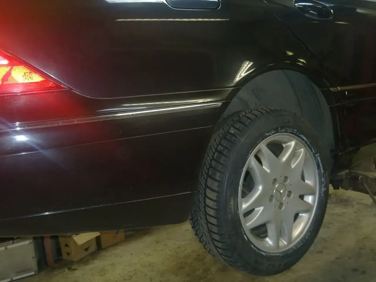Billede 4 - Mercedes S320 Sort / Sort læder
