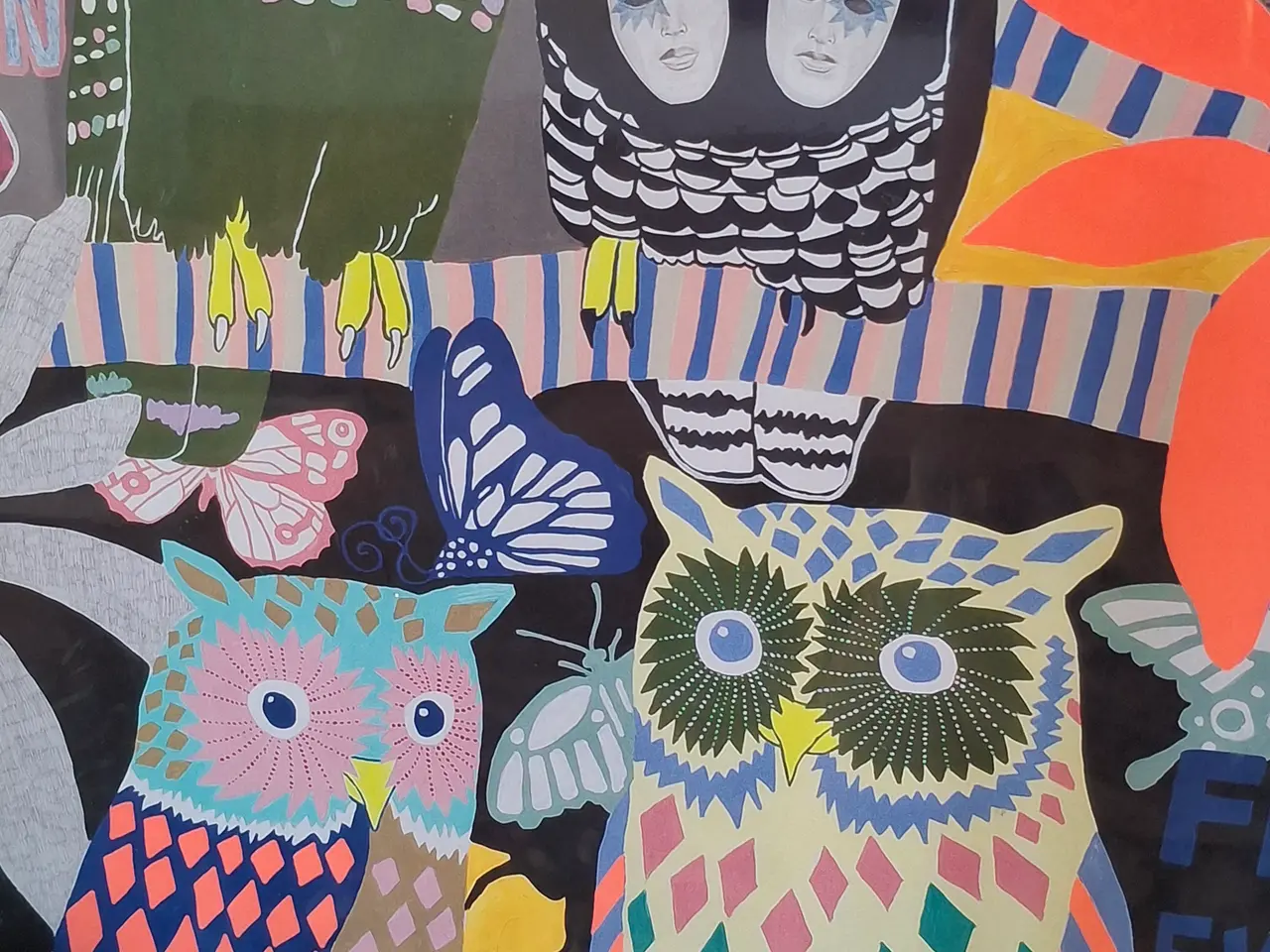 Billede 3 - 2 x kunstplakater af Lisa Grue
