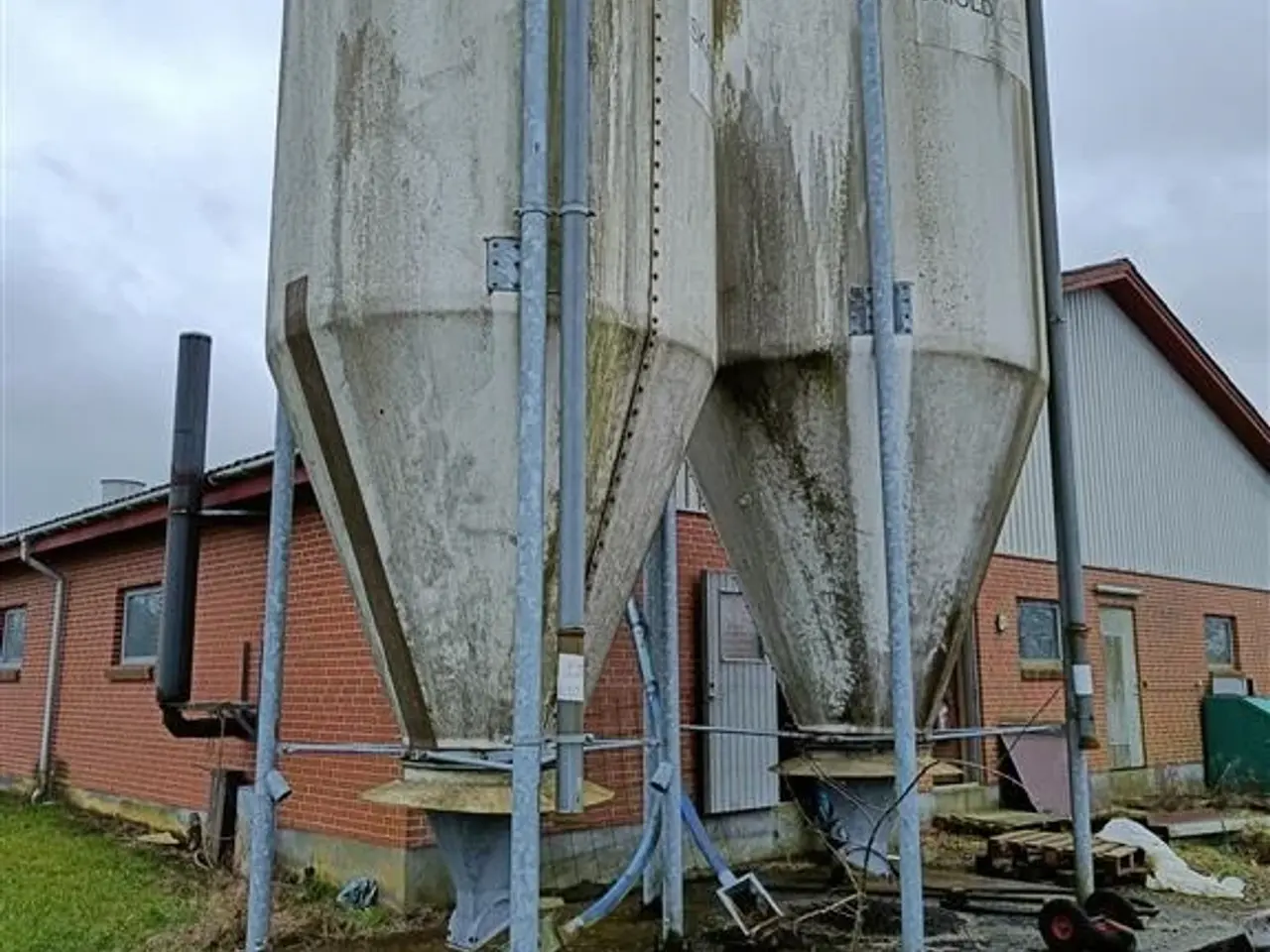 Billede 4 - Skiold MC 20 glasfiber silo, 1 stk.