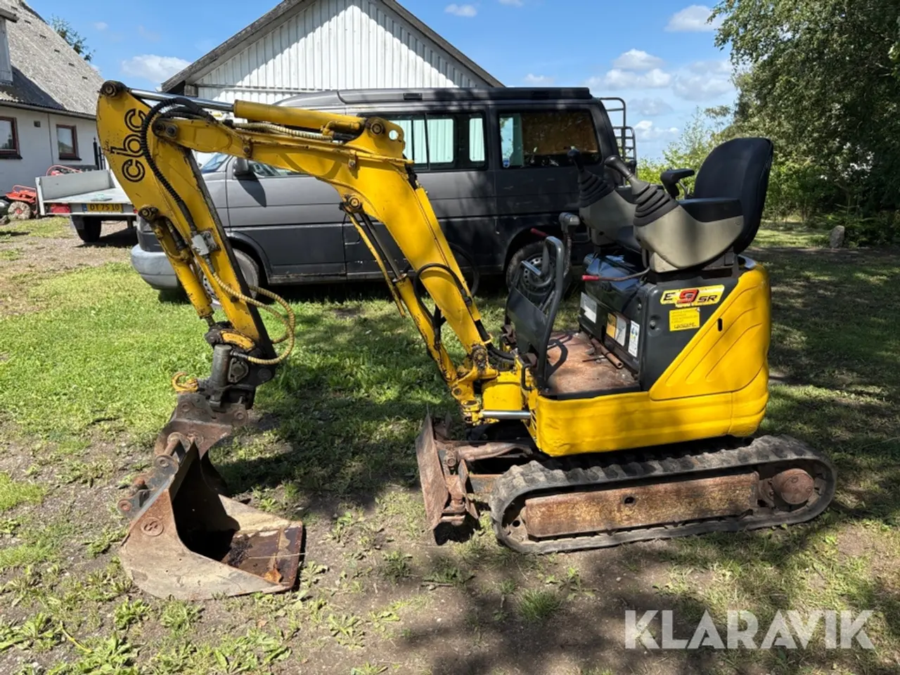 Billede 2 - Minigraver New Holland Kobelco E9SR