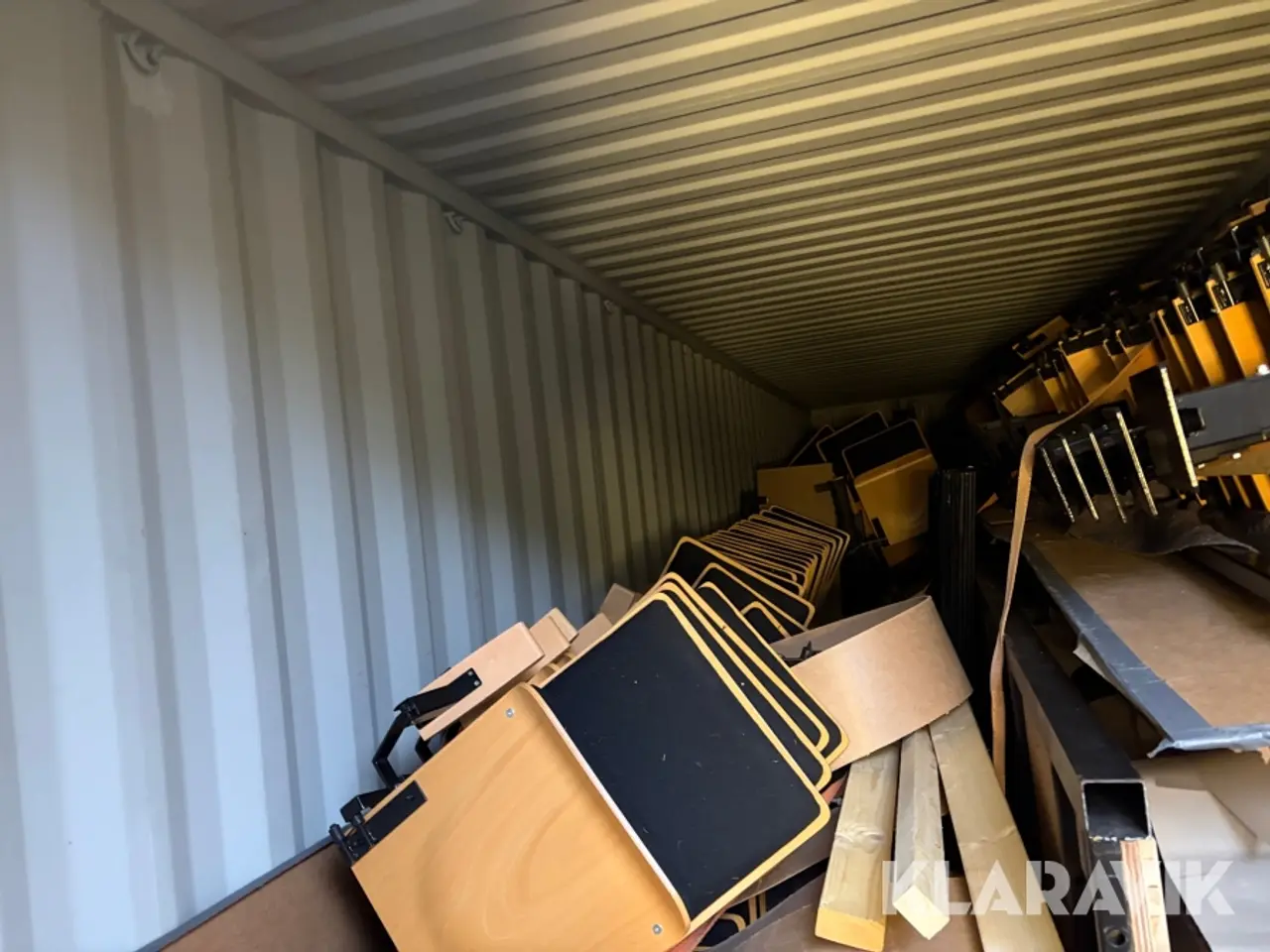 Billede 6 - Elektrisk tribune, opbevaret i 40-fods container