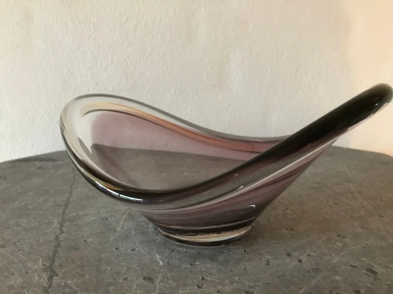 Billede 5 - Glasskål / Glas kunst (Homegaard?)