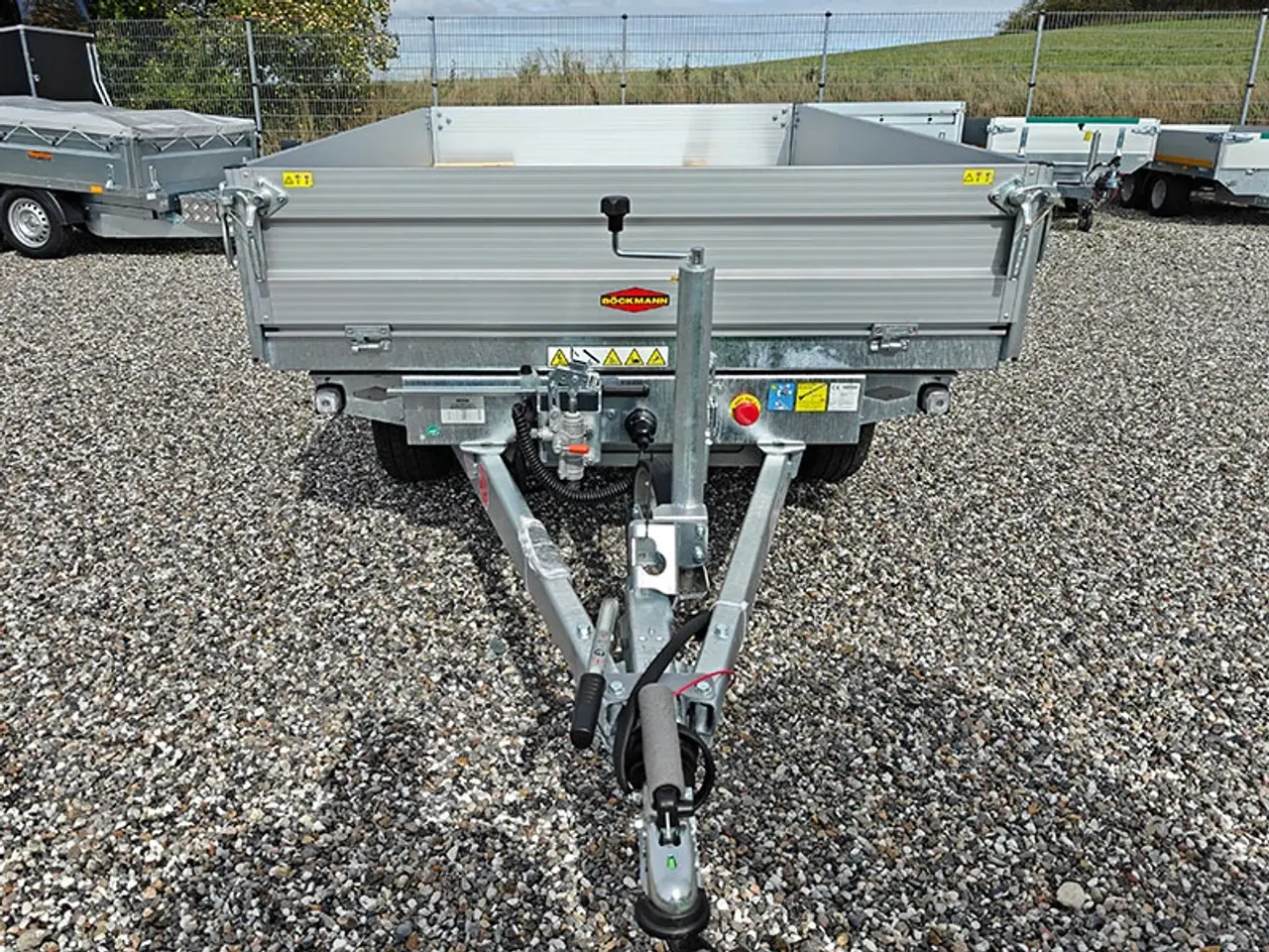 Billede 2 - Böckmann tiptrailer 2516 3-vejs tip