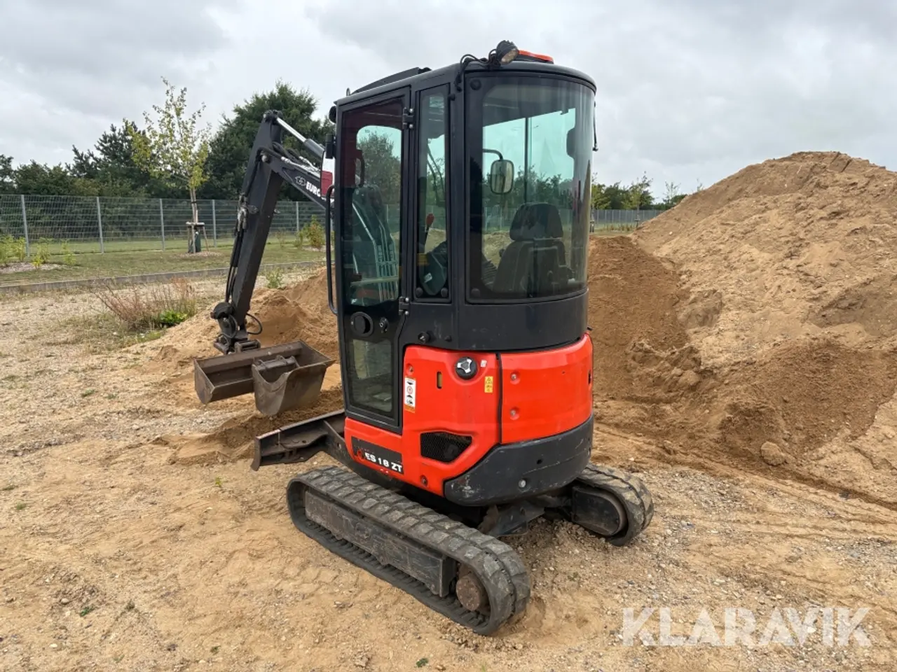 Billede 3 - Minigraver Eurocomach ES 18 ZT