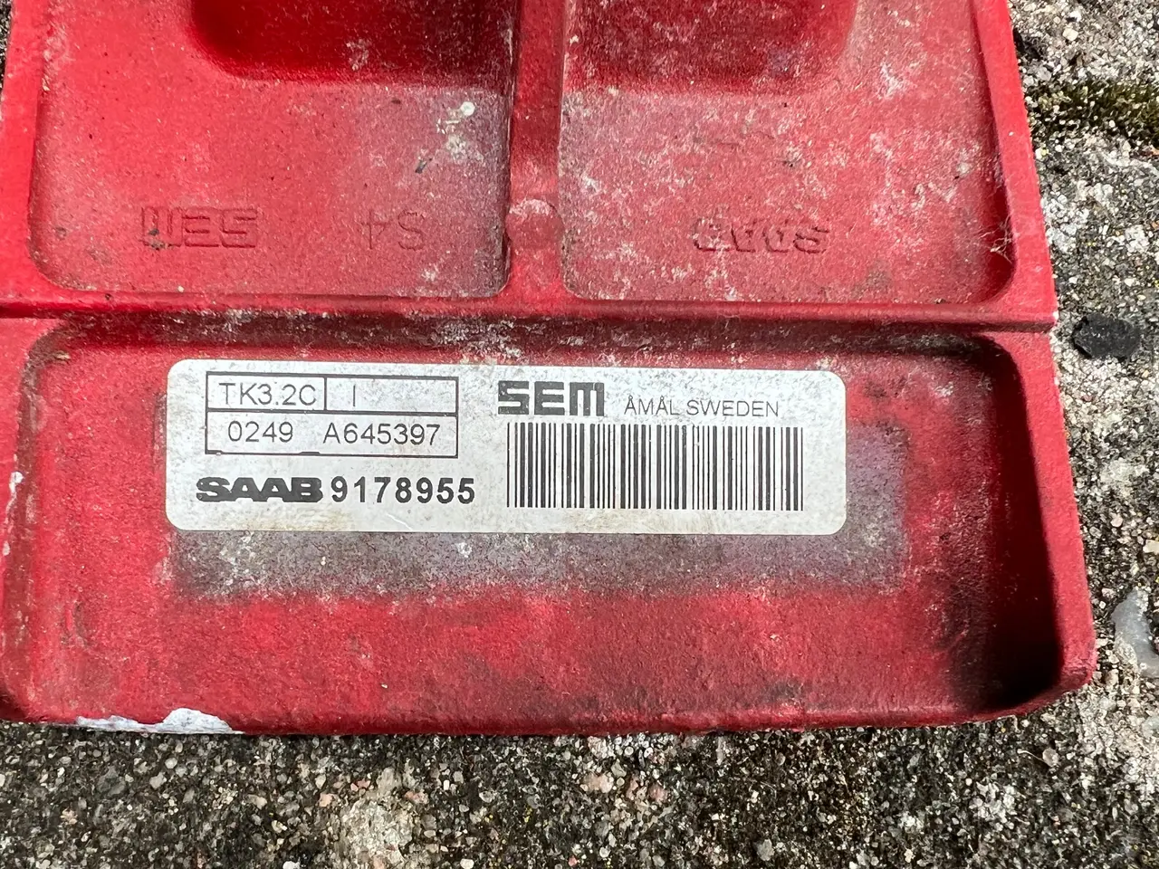 Billede 2 - SAAB 900 II, 9-3 I, 9000_ orig. tændkassette