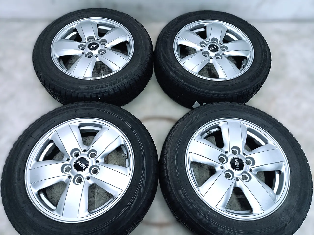 Billede 5 - 5x112 15" ET46 nav 66,6ø MINI vintersæt inkl.TPMS